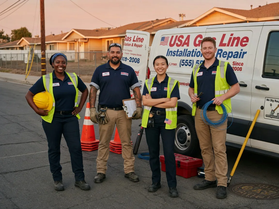Gas Line Installation company in Polk, NE